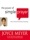 The Power Of Simple Prayer